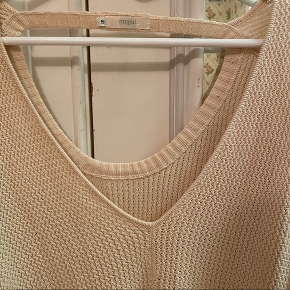 LF knit oversized reversible sweater in cream 🤍 - Picture 12 of 15
